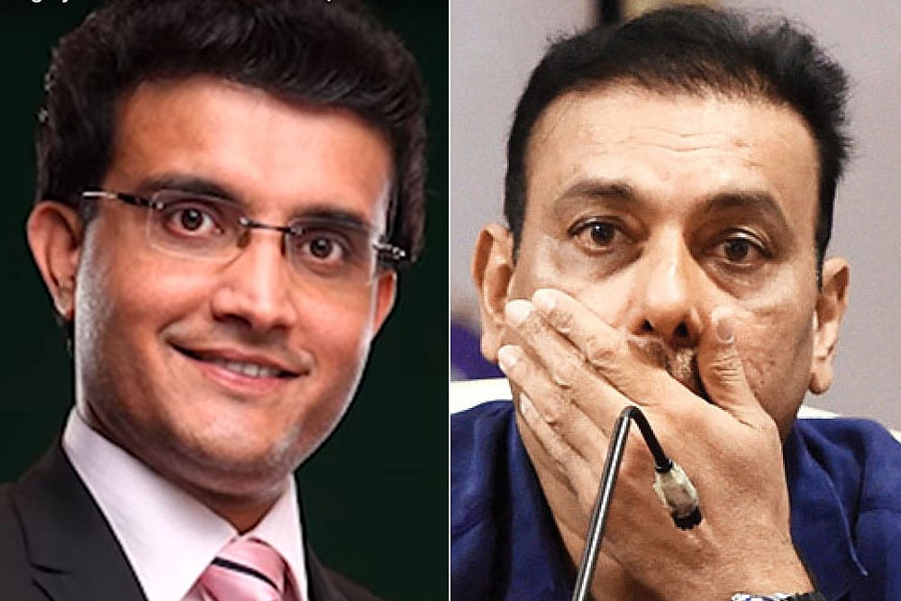 IPL 2020: Angry Fans Roast Ravi Shastri For Ignoring Sourav Ganguly In Congratulatory Tweet