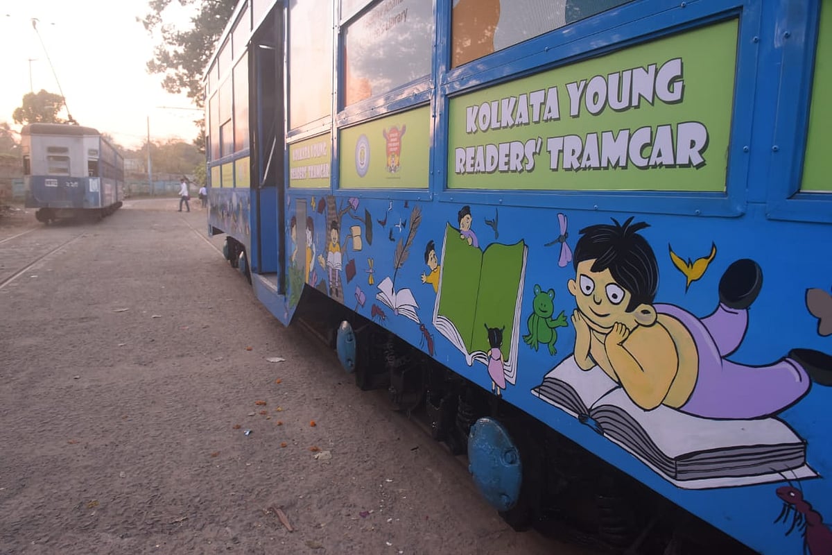 Young Readers' Tramcar Library In Kolkata To Start Rolling On Children's Day
