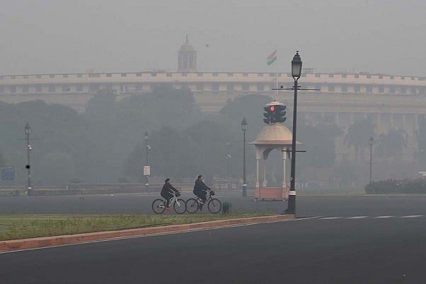 Delhi's AQI drops to 'Moderate' category  - null