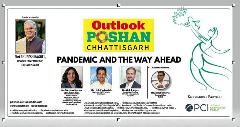 Watch: Outlook Poshan Chhattisgarh-- The Pandemic And The Way Ahead