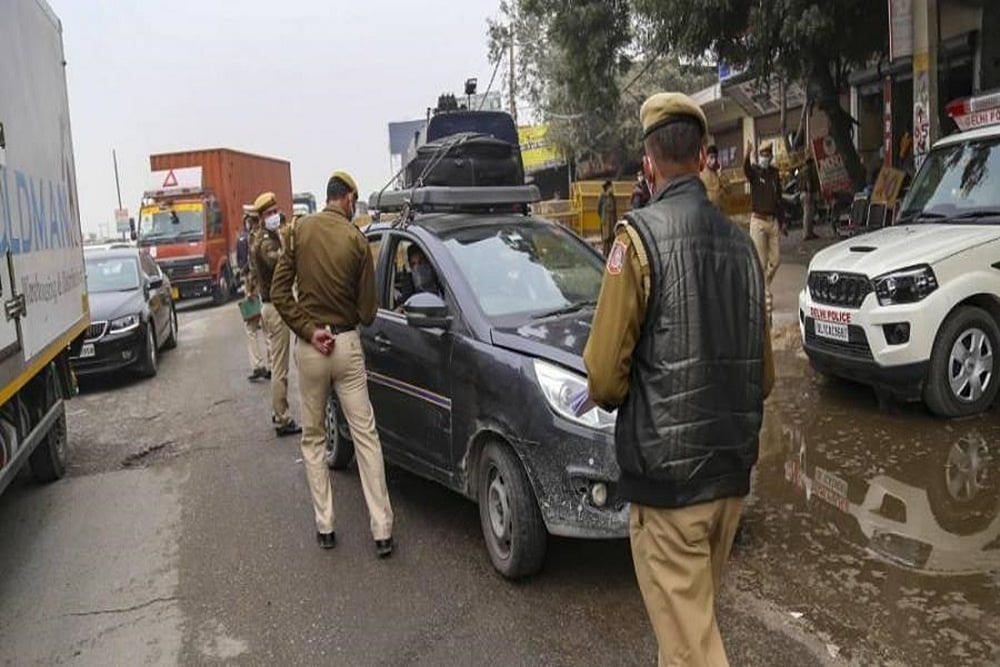 Haryana Police Use Water Cannons, Tear Gas To Disperse Farmers