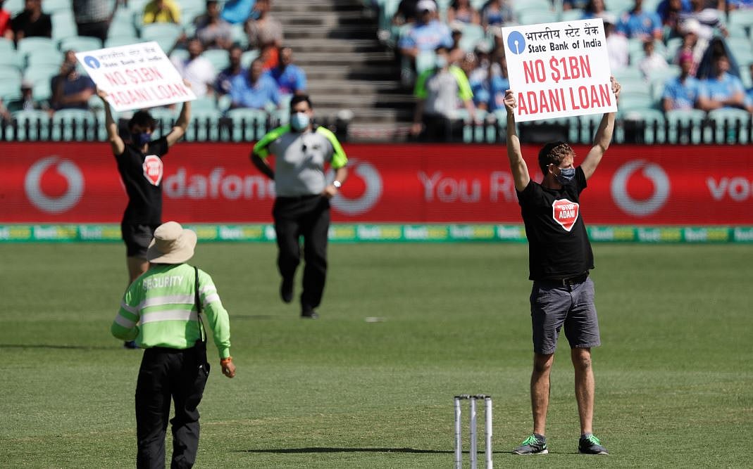 India Vs Australia: Two Protesters Enter Field Disrupt First ODI