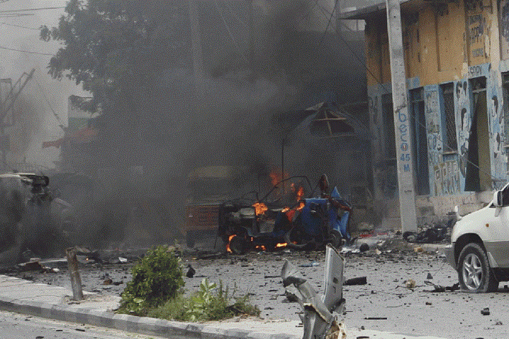 File Photo : A sticky bomb exploded in northeastern Afghanistan, killing at least three police officers |