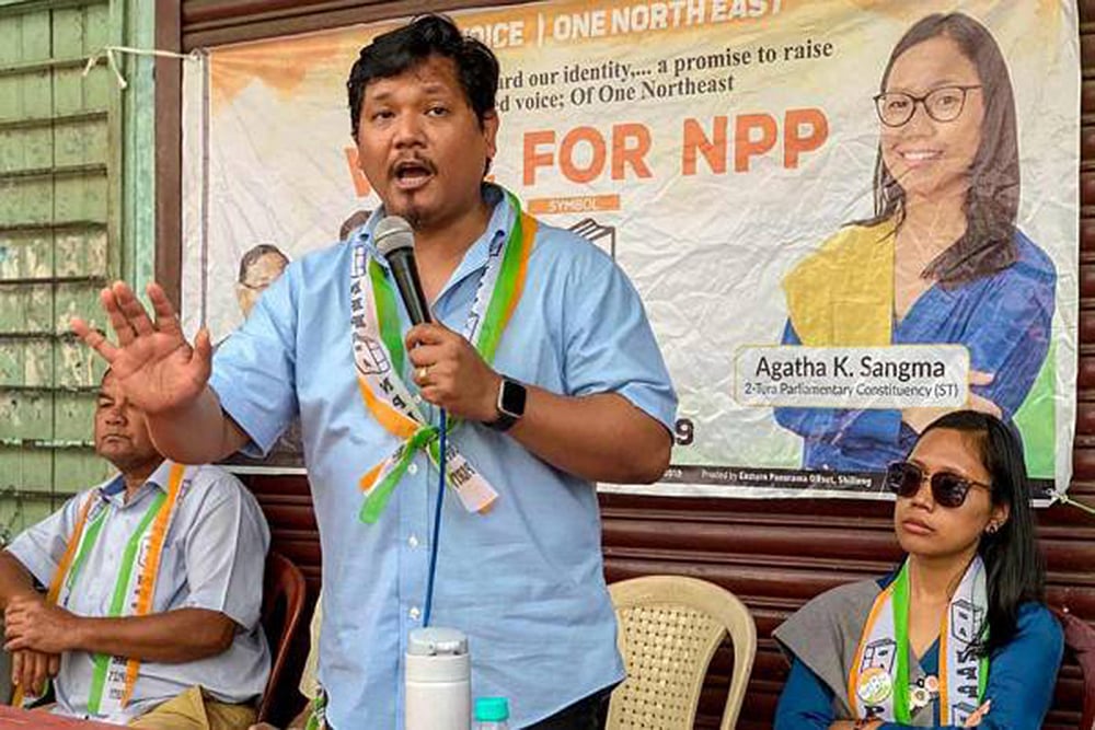 Meghalaya Chief Minister Conrad K. Sangma