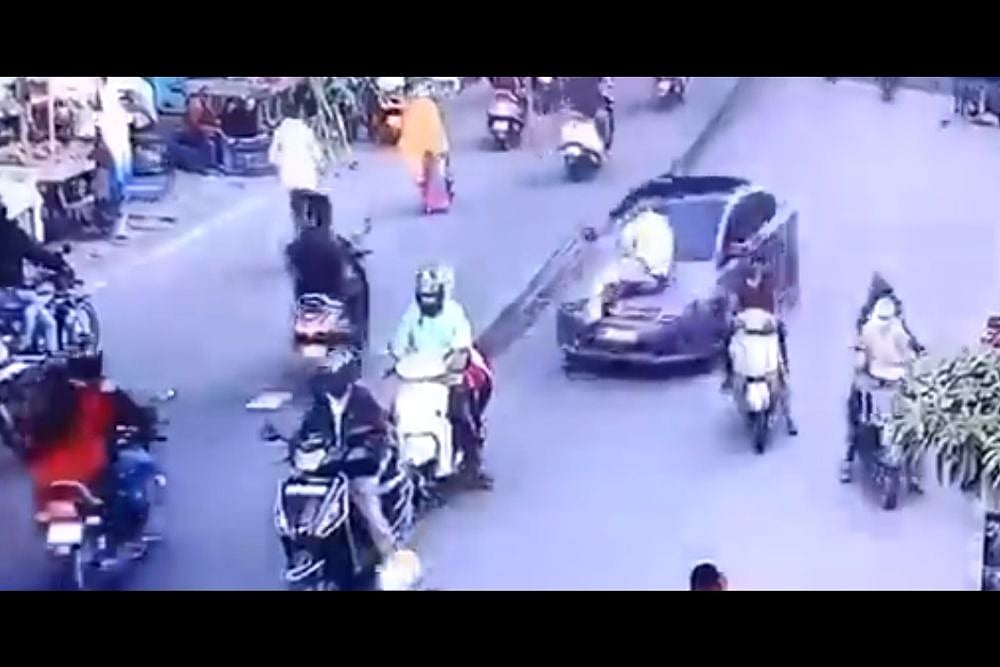 Nagpur Man Drags Traffic Cop On Car Bonnet For 0.5 Km
