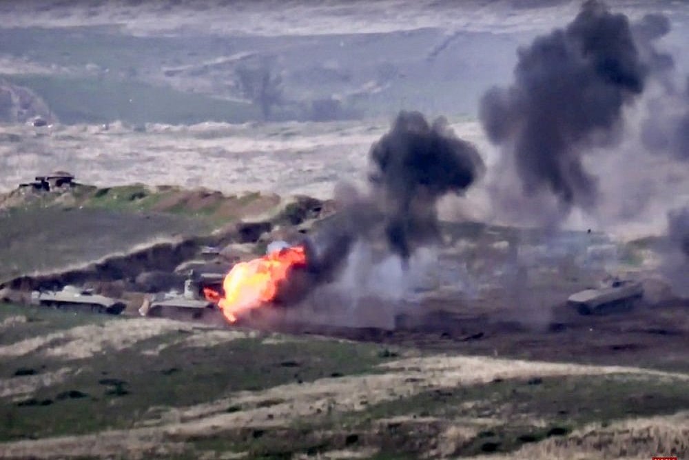 Azerbaijani Leader Says Forces Seized Key Nagorno-Karabakh City