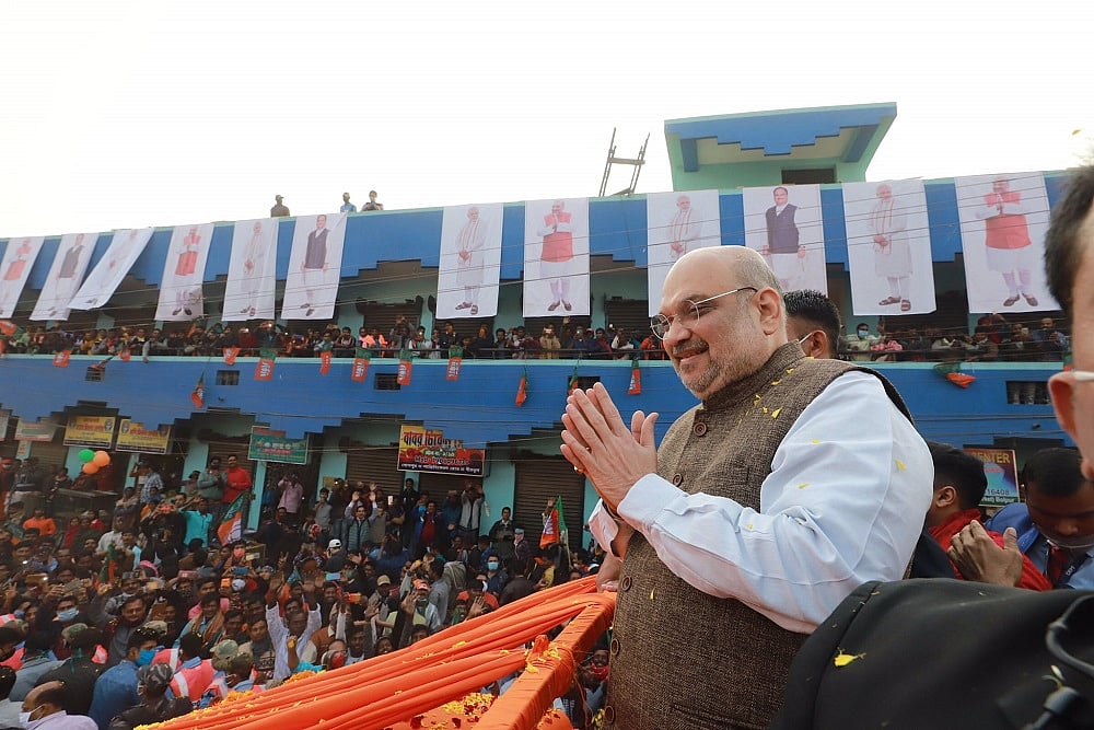 File photo; Representative image : People Of Bengal Want To Do Away With Corruption, Violence, Infiltration: Amit Shah