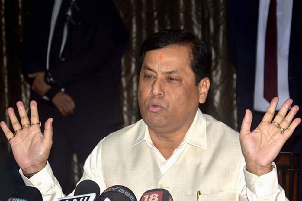 Assam Chief Minister Sarbananda Sonowal 