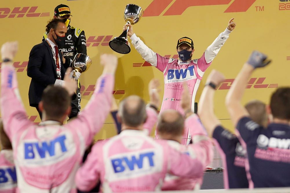 F1 2020: Sergio Perez Claims First Win After Mercedes Error Denies George Russell