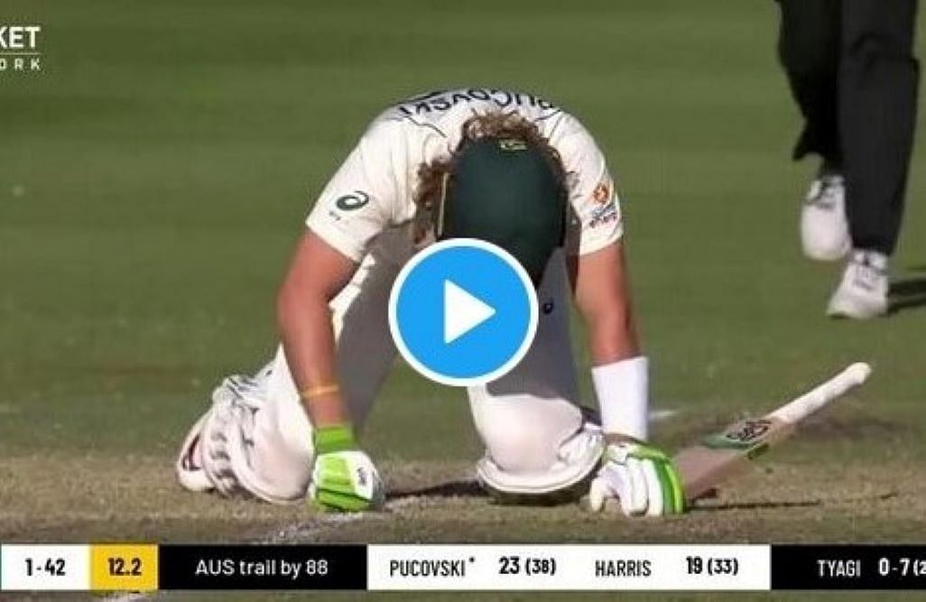 IND A Vs AUS A, 1st Practice Match: Will Pucovski Hit On Head By Kartik Tyagis Bouncer