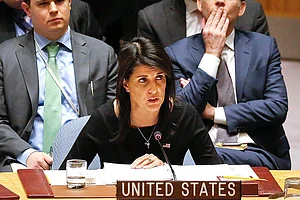 Indian-American leader Nikki Haley.
