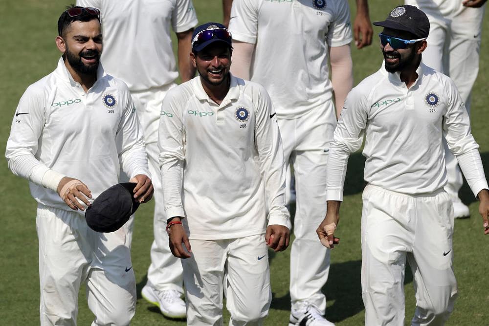 India National cricket team.  - File 