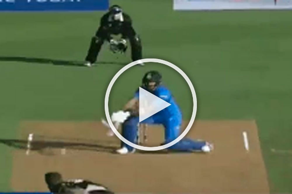 NZ Vs IND, 1st ODI: KL Rahul Makes Fun Of Jimmy Neesham, Hits Outlandish Reverse Sweep Six - WATCH