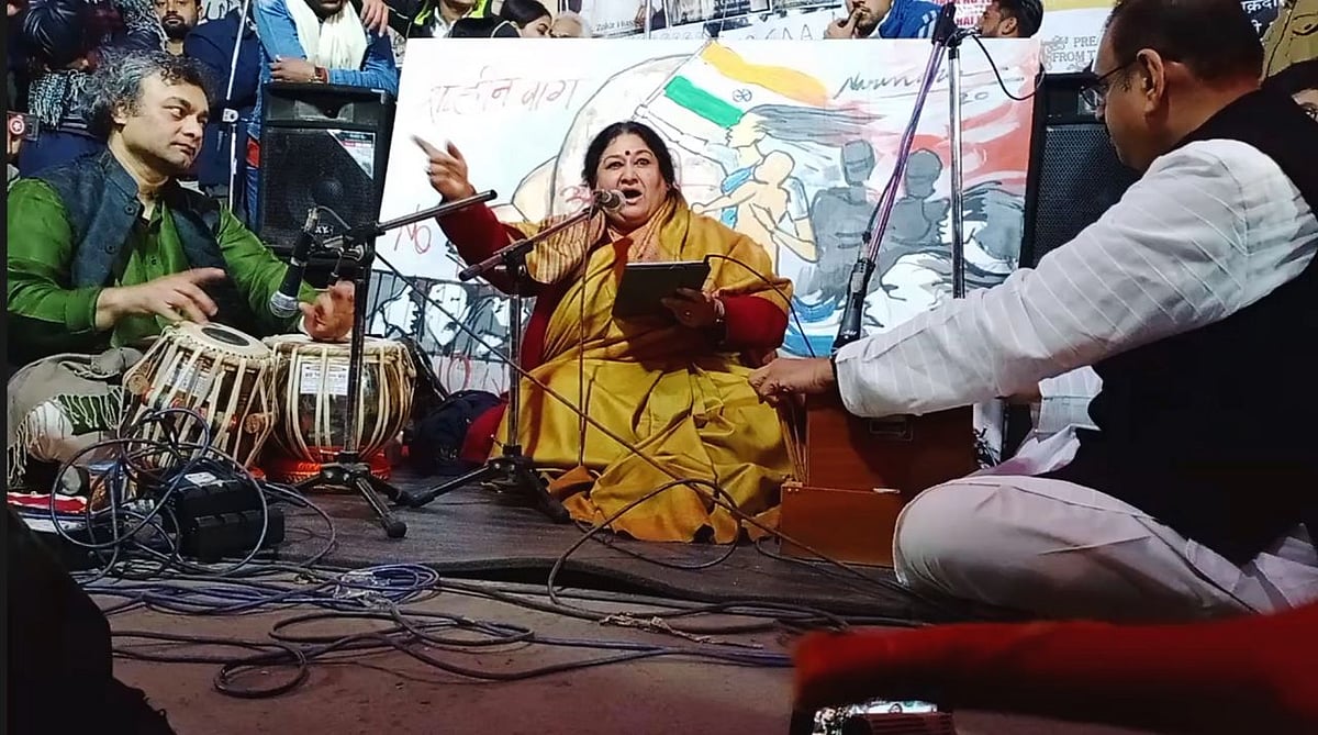 Shubha Mudgal To Rapper Sumit Roy: When A Common Cause Makes Them Perform At Shaheen Bagh