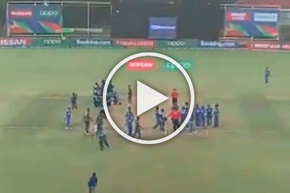 ICC U-19 World Cup Final: Ugly Scenes After Bangladesh Beat India, Winning Captain Apologies For Unwanted Aggression - VIDEOS