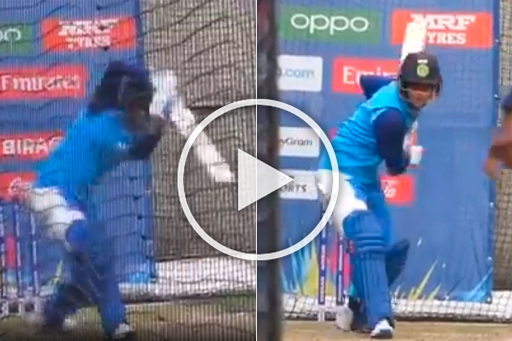 ICC Women's T20 World Cup: Smriti Mandhana Sets Melbourne Nets On Fire Ahead Of Final Against Australia - WATCH