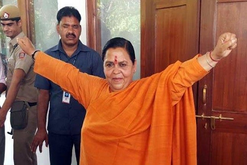 BJP leader Uma Bharti