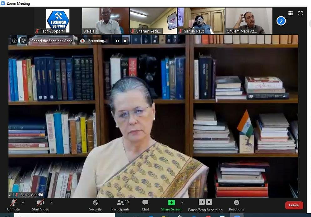 Economic Package 'Cruel Joke On Country', Says Sonia Gandhi At Opposition Meet