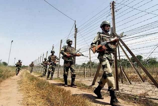 Border Security Force guards the Line of Control.