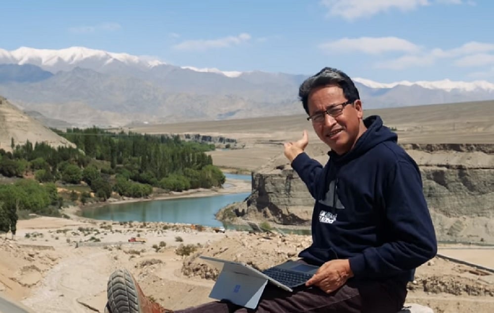 Sonam Wangchuk will start a fast on Republic Day over Ladakh's climate concerns