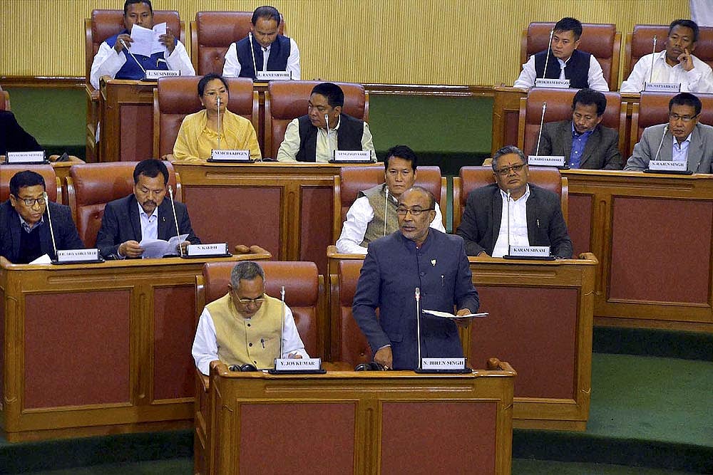 BJP-led Manipur Govt In Trouble After Nine MLAs, Including Deputy CM, Resign