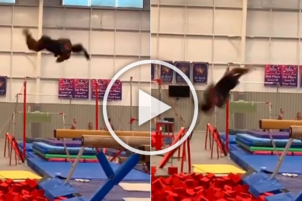 American Great Simone Biles Comes Up With Never Been Seen Before Gymnastic Move - MUST WATCH