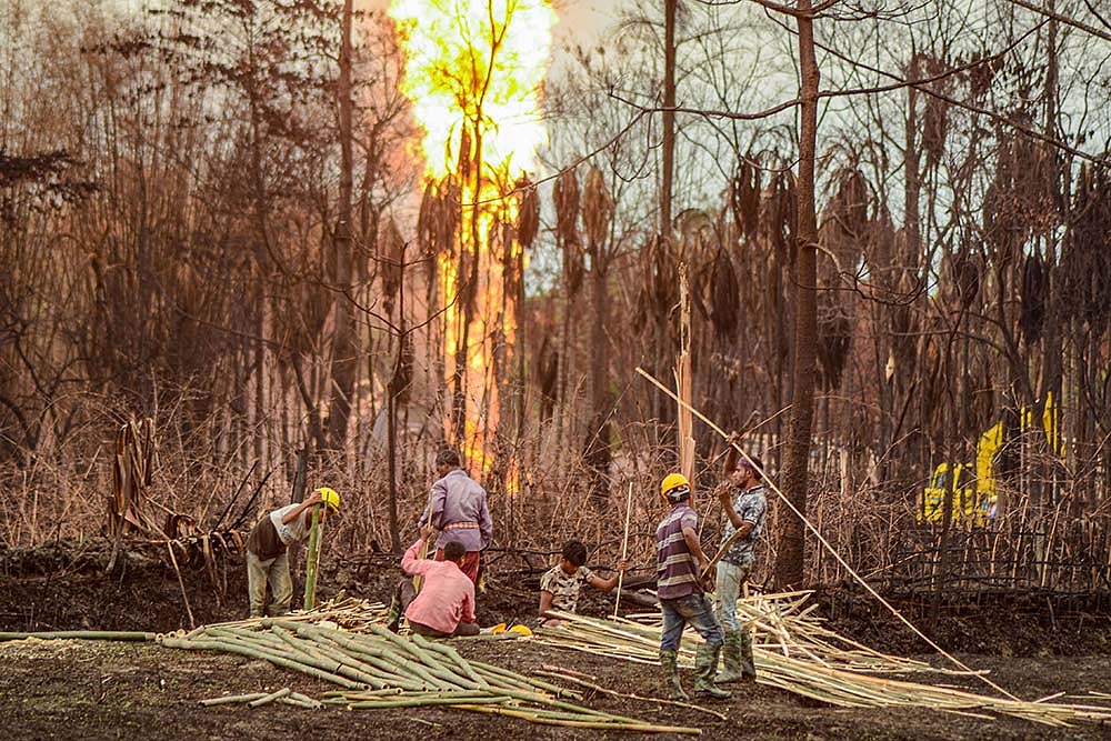 Assam Calls In More Foreign Experts To Contain Flaming Oilhead