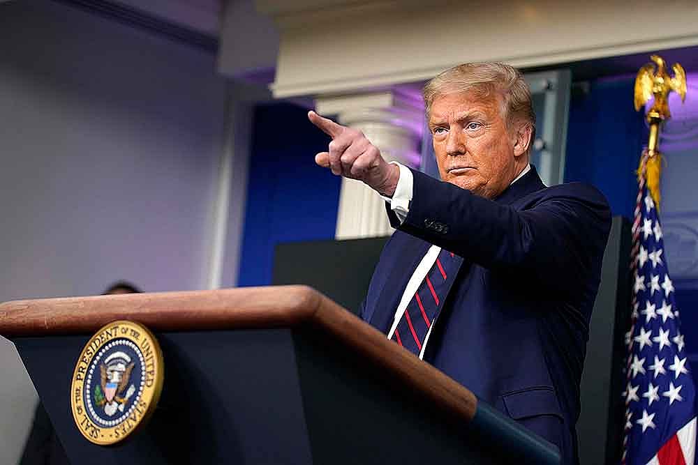 Trump’s own name appears in the publicly released investigation files; however, he has not been charged in relation to Epstein’s alleged sex-trafficking crimes.  - File photo