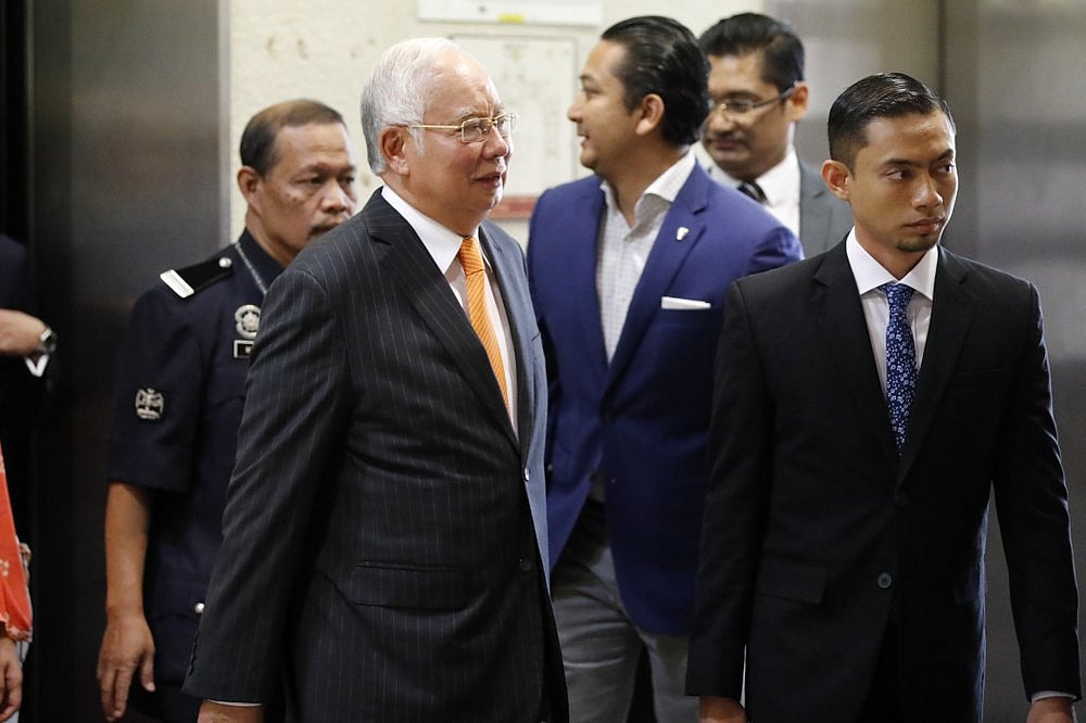 Former Prime Minister Najib Razak