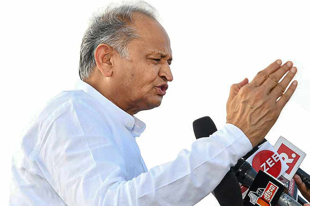 Rajasthan Chief Minister Ashok Gehlot 