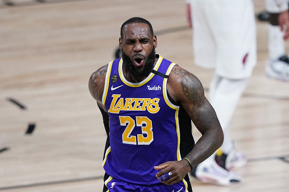 Despite the historic milestone for James, Lakers lost 131-126 to New Orleans Pelicans.