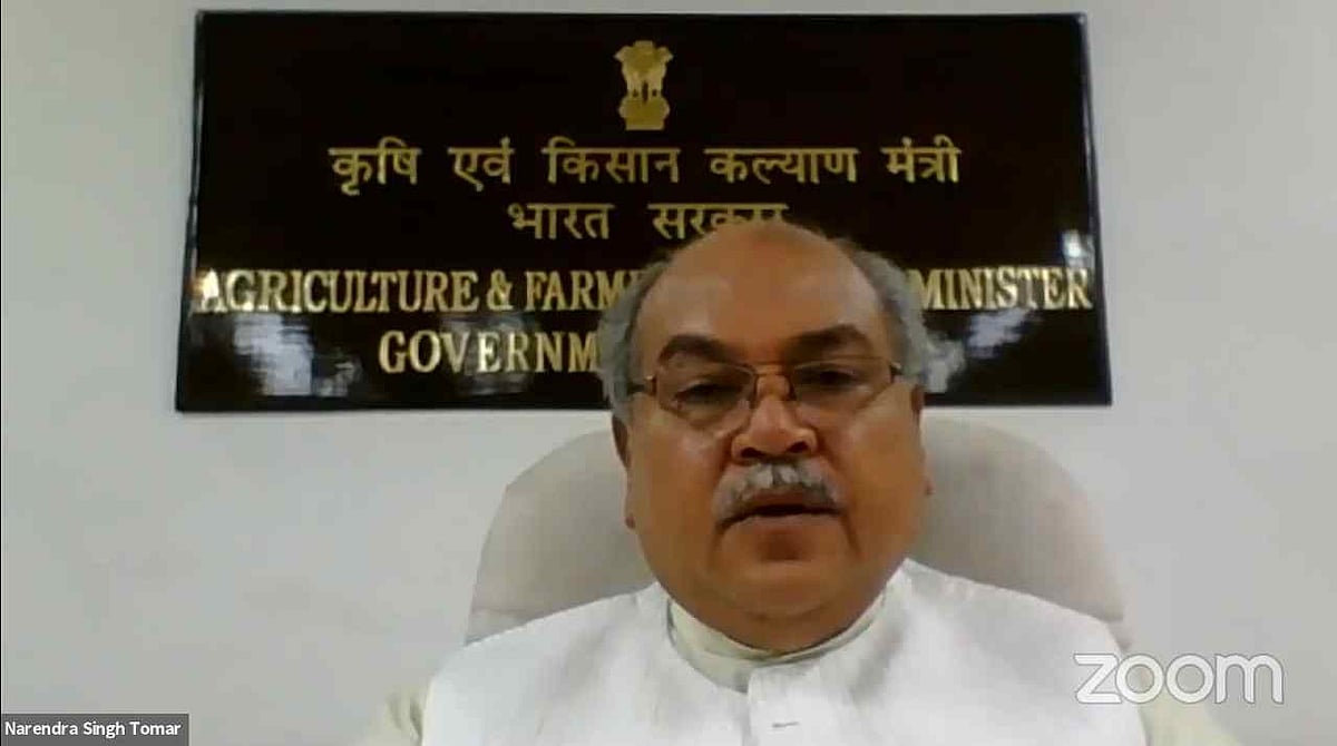 Agriculture Minister Narendra Singh Tomar