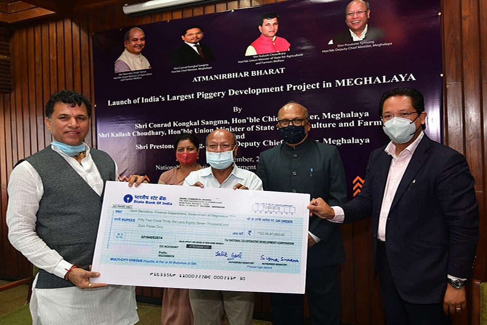 Meghalaya Launches Rs 220 Crore Piggery Mission