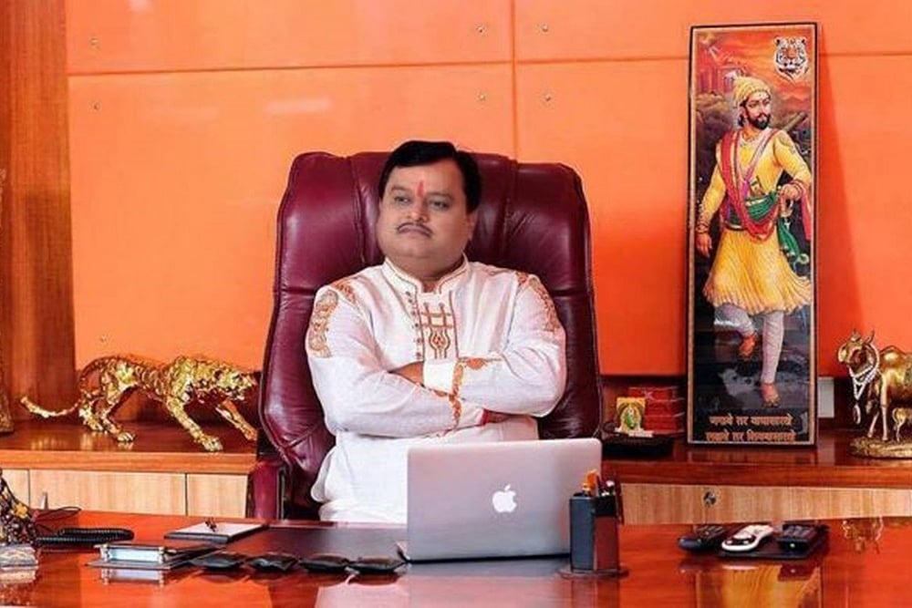 Sudarshan News editor-in-chief Suresh Chavhanke.