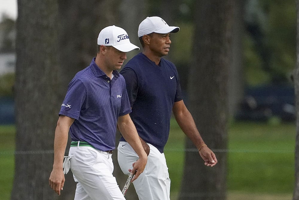 US Open: Justin Thomas Registers Superb 65 As Tiger Woods Closes With 73 In Roller-coaster Round