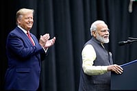 Trump Praises PM Modi, Calls Him A Great Leader Who ‘Stays Out Of Wars’ File Photo; Representative image : Trump Praises Modi as Great Leader, Highlights India-US Trade Ties