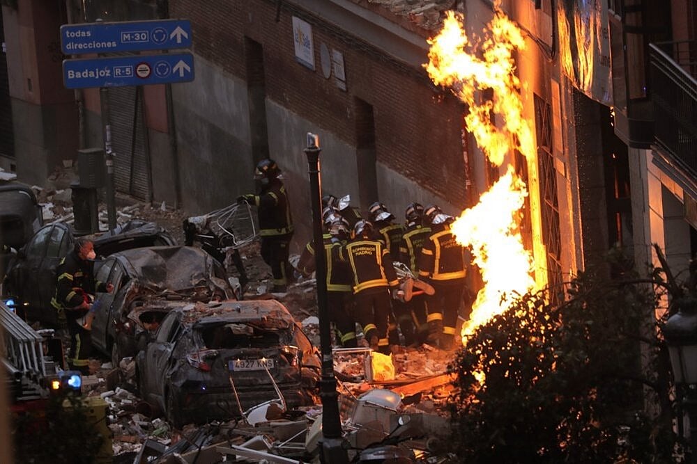 Gas Explosion In Madrid Kills 4, Leaves 11 Injured