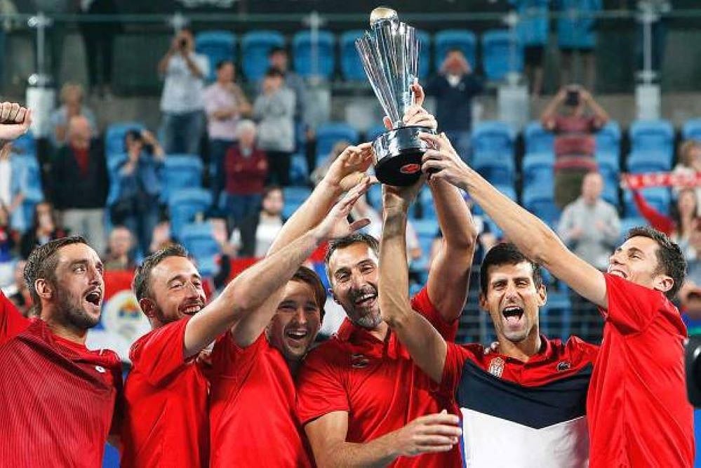 2020 Champs Serbia Vs Germany, Canada In ATP Cup Group Play