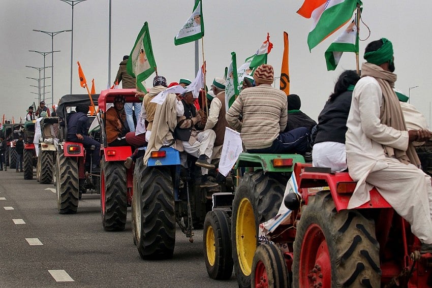 Photo by Suresh K Pandey for Outlook : Republic Day Tractor Rally: Some Farmers Move Back To Old Protest Sites Outside Delhi