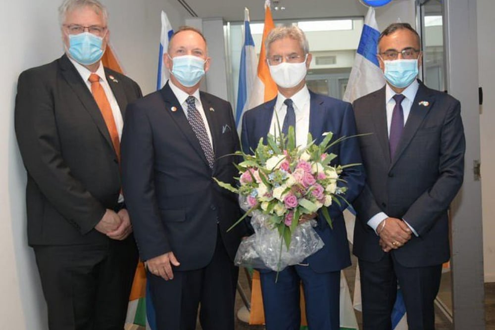 External Affairs Minister S Jaishankar Arrives In Israel On His Maiden Visit