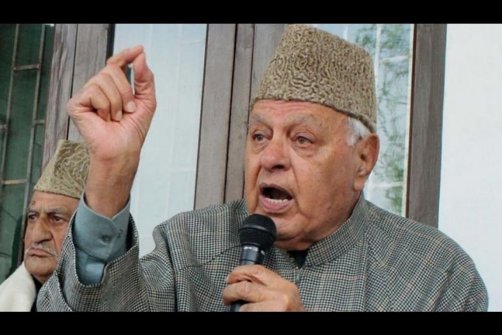 Centre Claims External Conspiracy Whenever It Is In Crisis: Farooq Abdullah