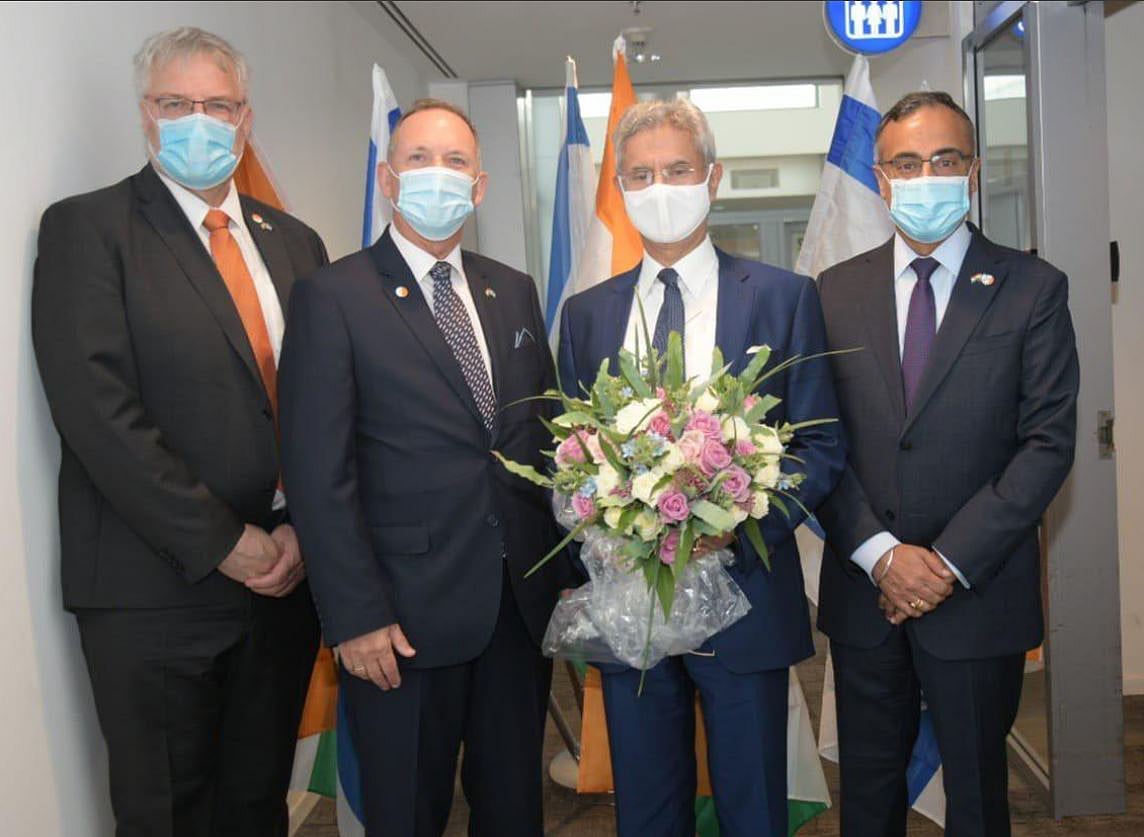 EAM Jaishankar Visits Israel, Says Health, Tech, Green Growth Natural Areas Of Collaboration