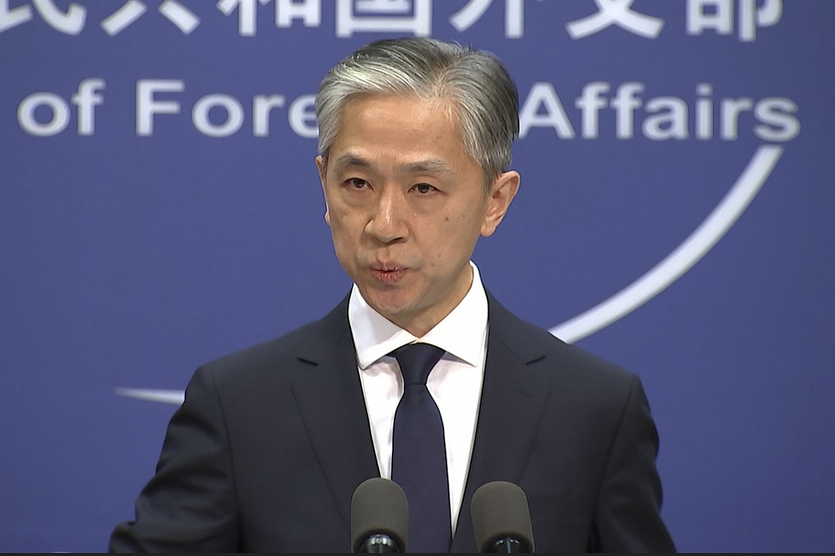  Chinese Foreign Ministry spokesperson Wang Wenbin
