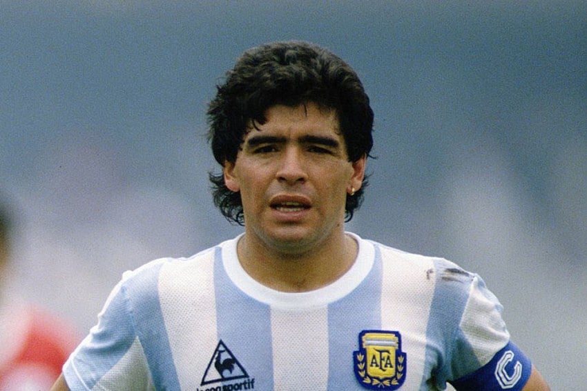 Nicknamed El Pibe de Oro (The Golden Boy), Diego Maradona led Argentina to win the 1986 FIFA World Cup in Mexico.