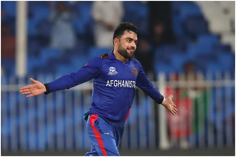 Rashid Khan Reprimanded For Breaching Code of Conduct Ahead Of AFG Vs SA Semi-Final