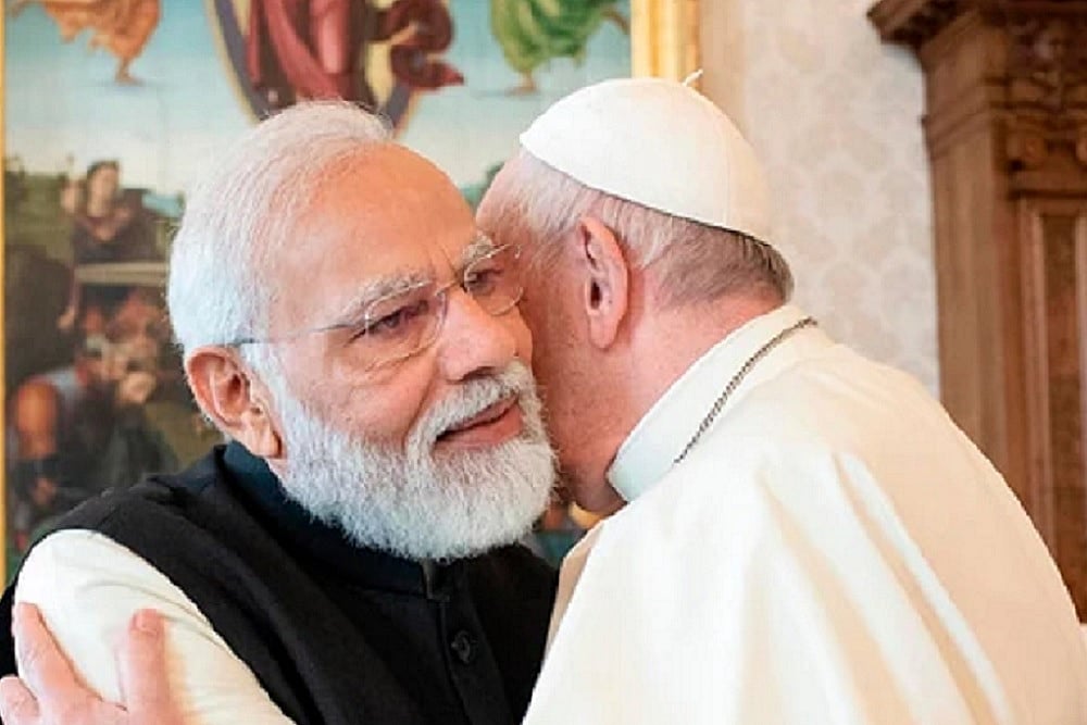 PM Modi Meeting Pope Francis In Vatican. The BJP has been counting on the political backing by bishops and priests in Kerala to stand as a dependable alternative to the Congress and CPI (M).