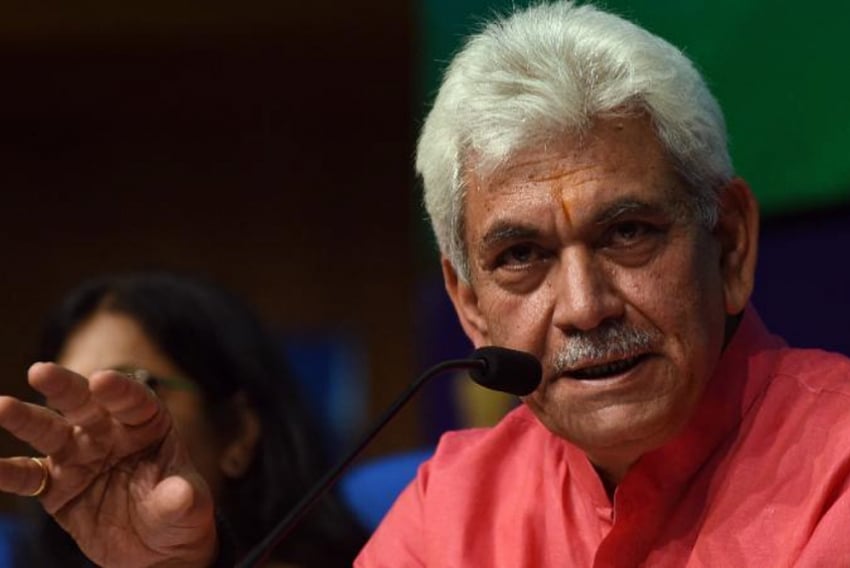 J&K Lt Governor Manoj Sinha