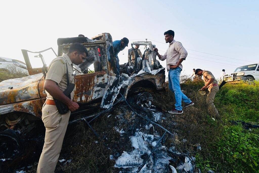 Aftermath Of  A  Bloodbath: What The Forensics Team Got From Trampled Crime Scene In Lakhimpur Kheri