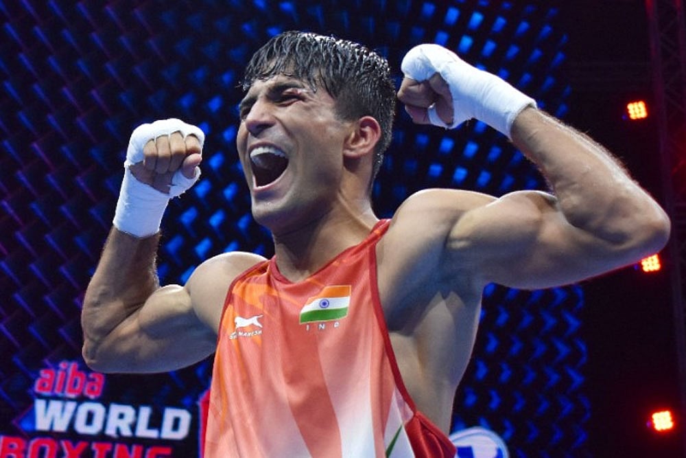 World Boxing Championships: Debutant Akash Kumar Enters Semis, Secures India's First Medal