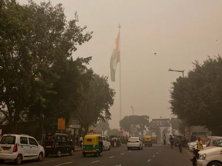 Delhi Air Quality Improves As Winds Sweep Away Pollution But AQI Still 'Very Poor'
